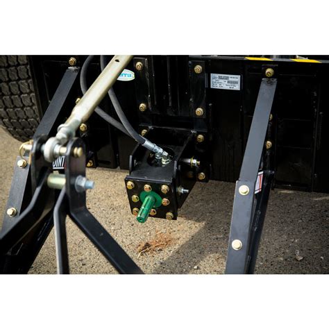 eterra skid steer 3-point hitch adapter with pto low flow|skid steer quick attach adapter.